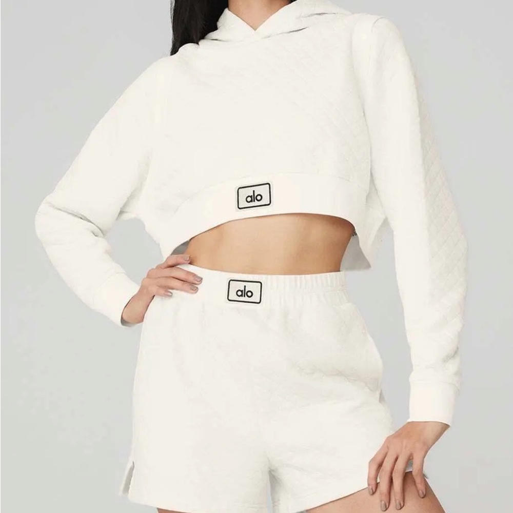 ALO Yoga Quilted Arena Hoodie